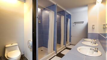 Standard Share Bathroom | Bathroom | Shower, free toiletries, slippers, towels