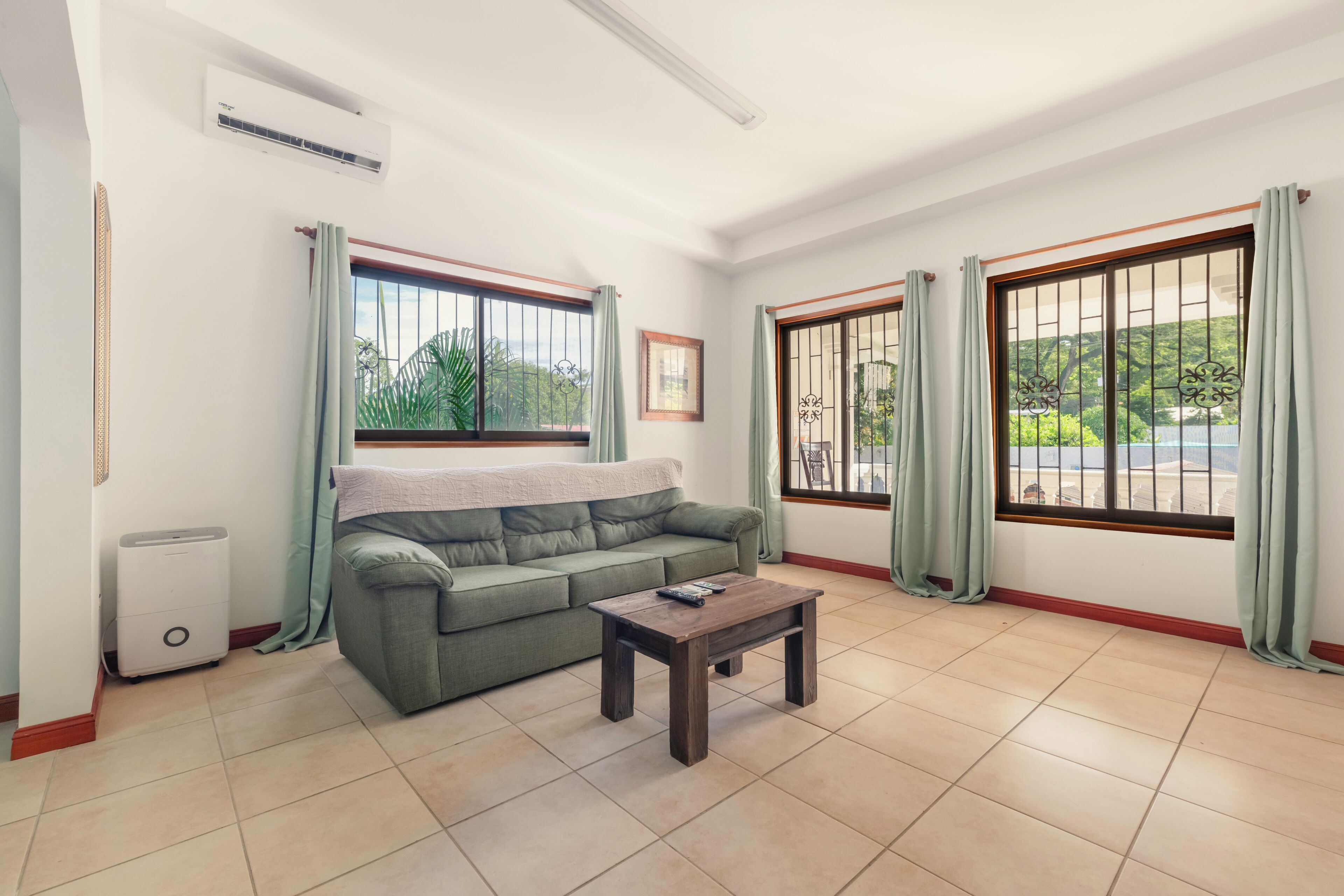 mountain view apartment two bedroom | living area