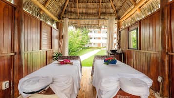 Couples treatment room(s), body treatments, aromatherapy