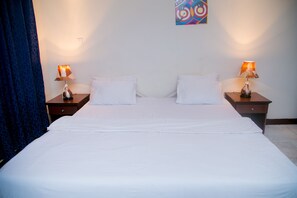 Pillow-top beds, in-room safe, desk, blackout curtains