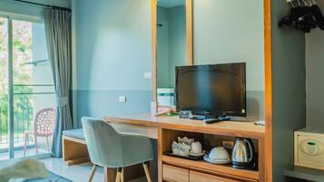 Minibar, coffres-forts dans les chambres, décoration personnalisée