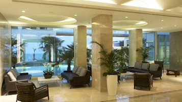 Sitzecke in der Lobby