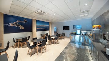 Daily buffet breakfast (EUR 10 per person)