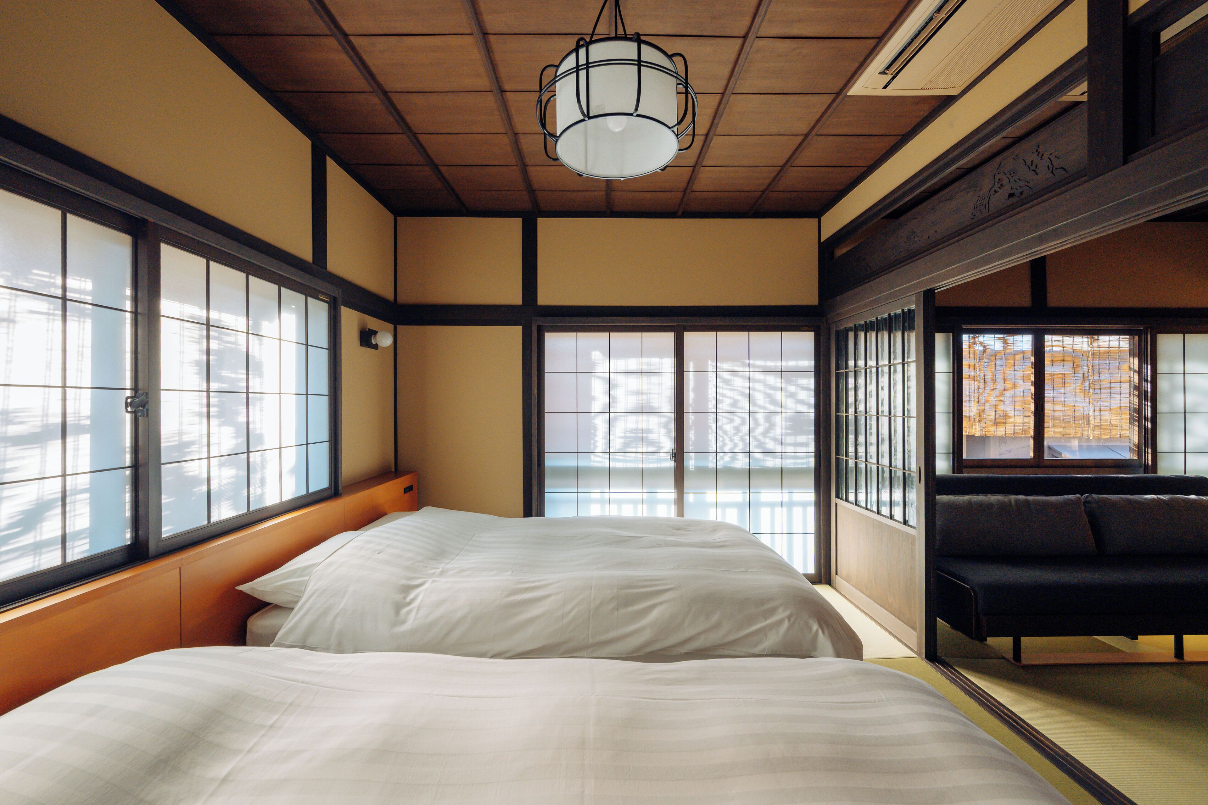 Premium Twin with Private Onsen | In-room safe, blackout drapes, free WiFi, bed sheets