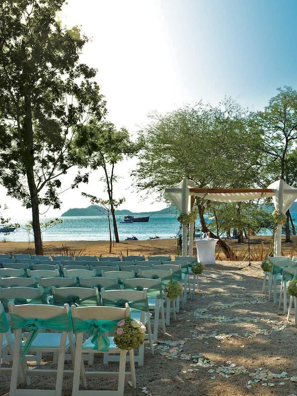 On the beach, beach umbrellas, beach towels, scuba diving