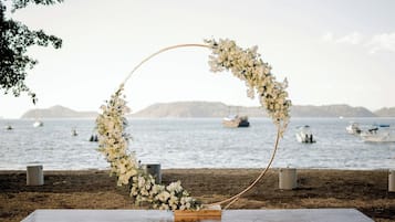 Aussenbereich für Hochzeiten