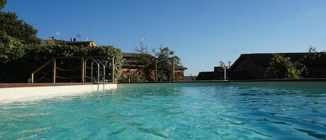 Seasonal outdoor pool