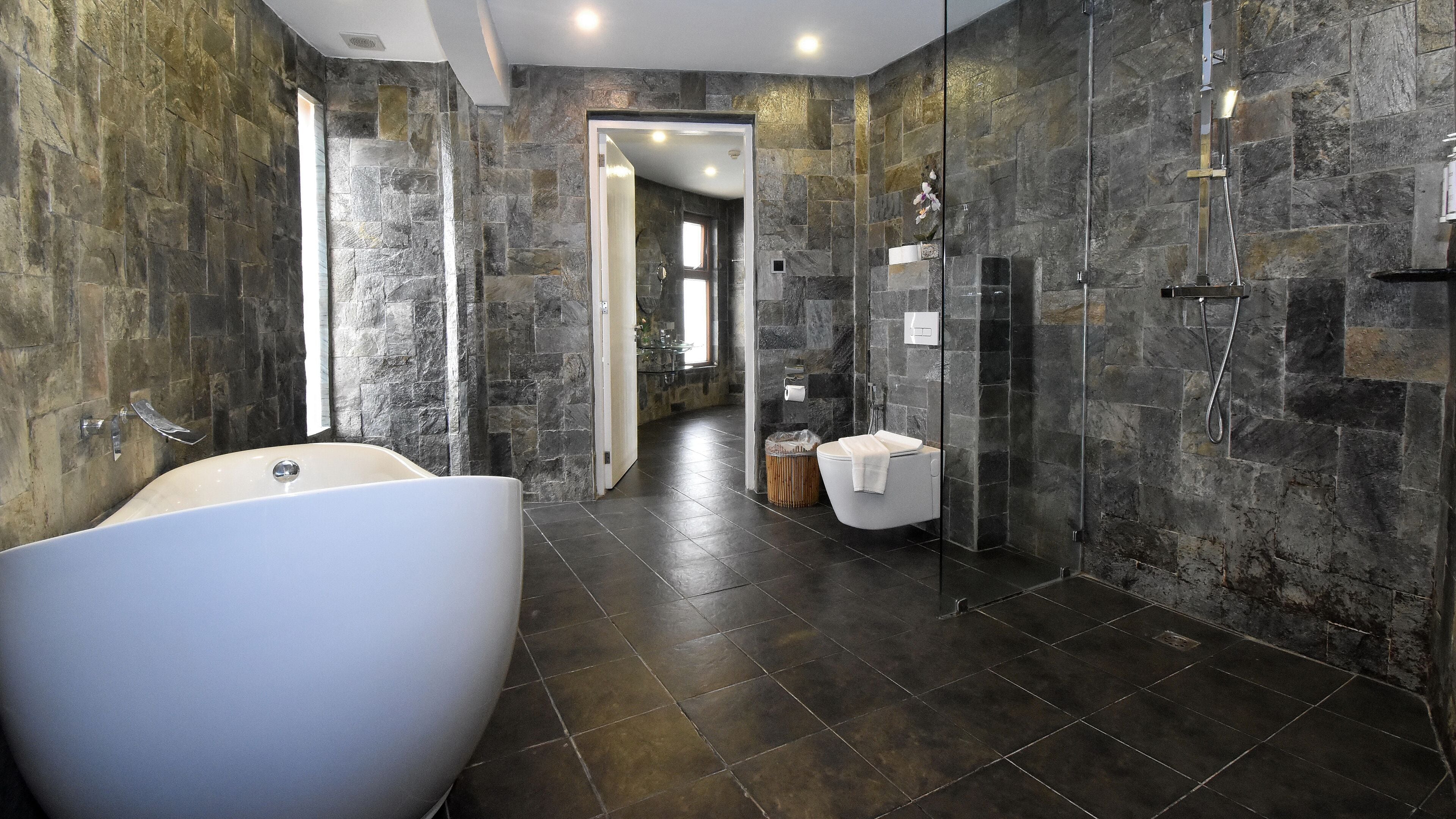 casita honeymoon suite - beachfront | bathroom | free toiletries, hair dryer, bathrobes, slippers