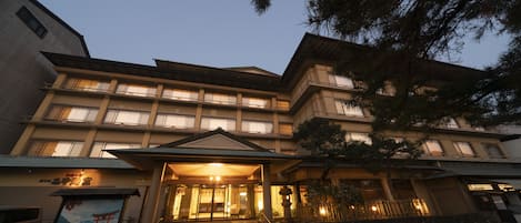 Front of property - evening/night