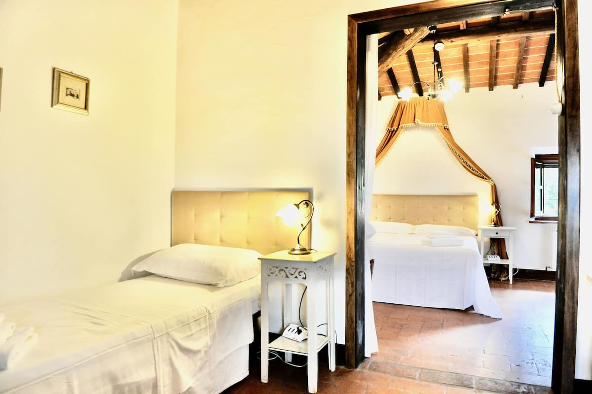 superior triple room, 2 bedrooms, valley view | 1 bedroom, in-room safe, desk, blackout curtains