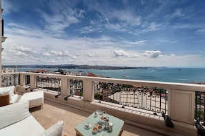 Terrace Suite with Bosphorus View Lounge Access | View from room