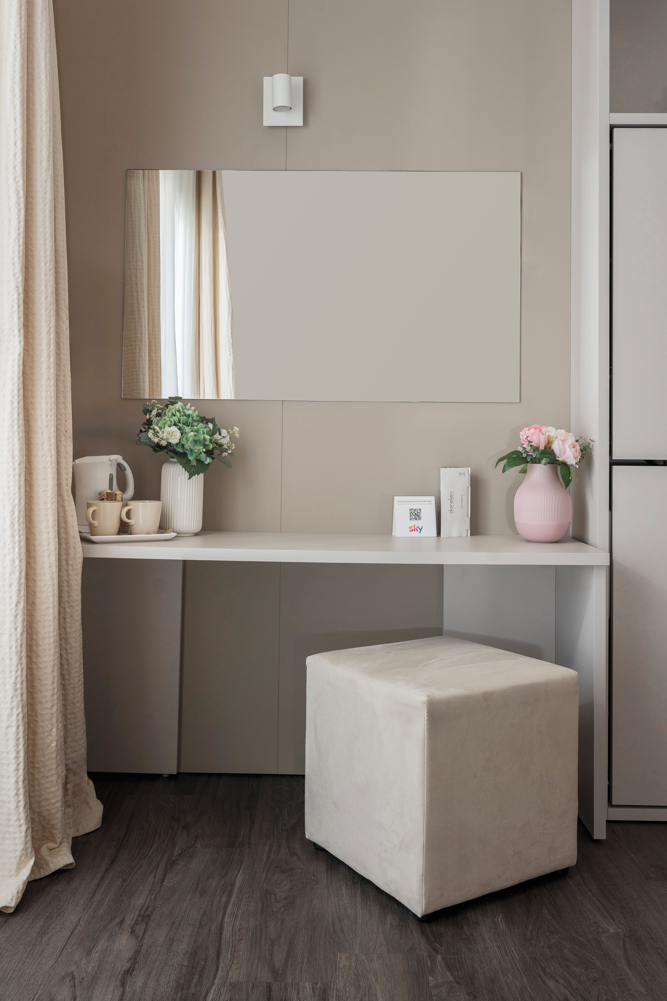 superior double or twin room, partial sea view | in-room safe, soundproofing, travel cot, free wifi