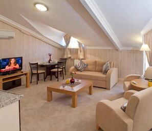 100-cm LCD TV with satellite channels, TV - The Bosphorus Aparts (Istanbul)