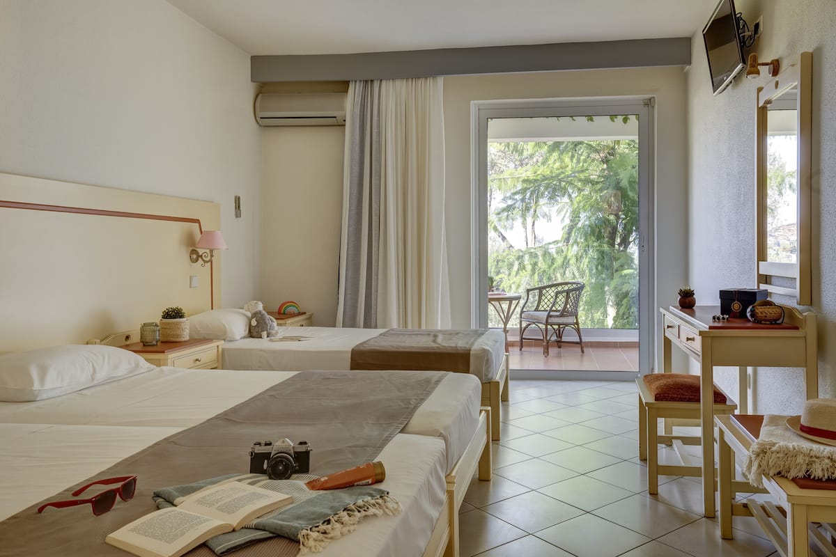 1 bedroom, in-room safe, blackout curtains, iron/ironing board