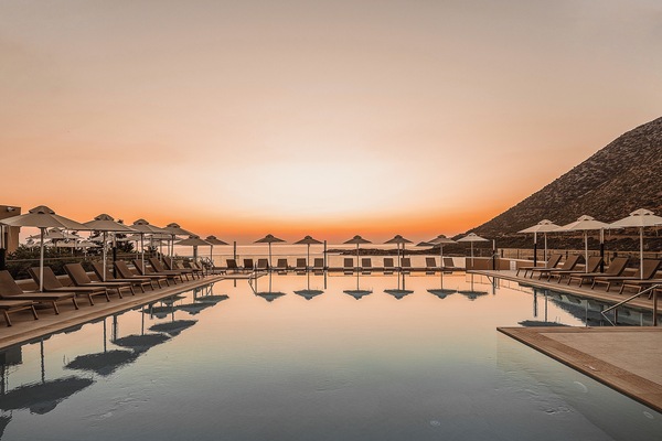 2 outdoor pools, open 8:00 AM to 6:00 PM, pool umbrellas, sun loungers