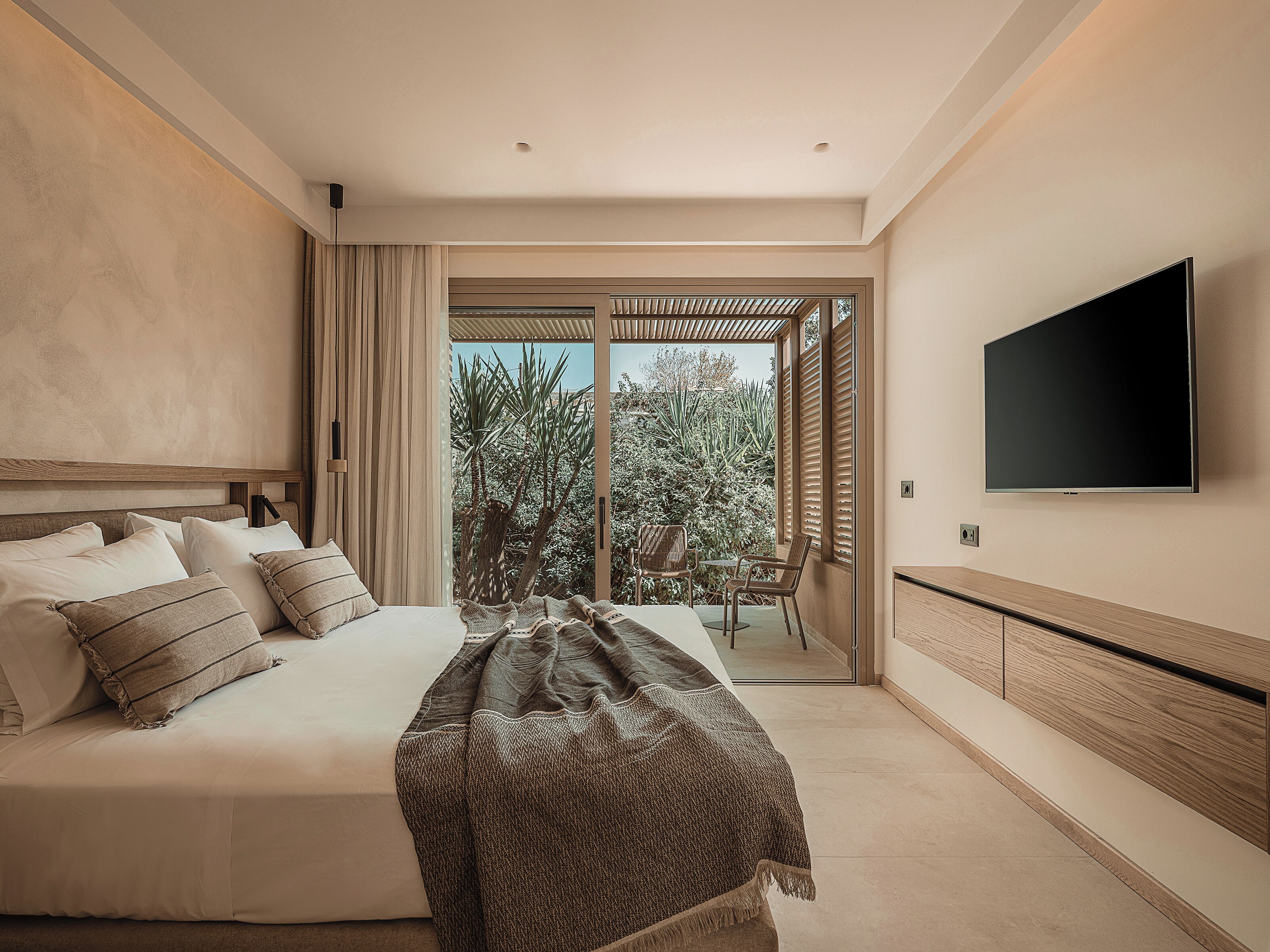 Superior Double Garden View | In-room safe, blackout drapes, iron/ironing board, free WiFi