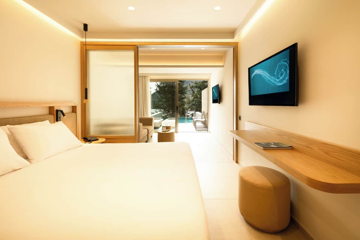 Junior Suite Private Plunge Pool | 客房內保險箱、遮光布/窗簾、熨 斗/熨衣板、免費無線上網