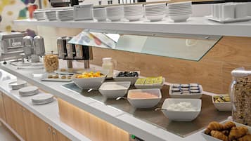 Daily buffet breakfast (EUR 19.95 per person)