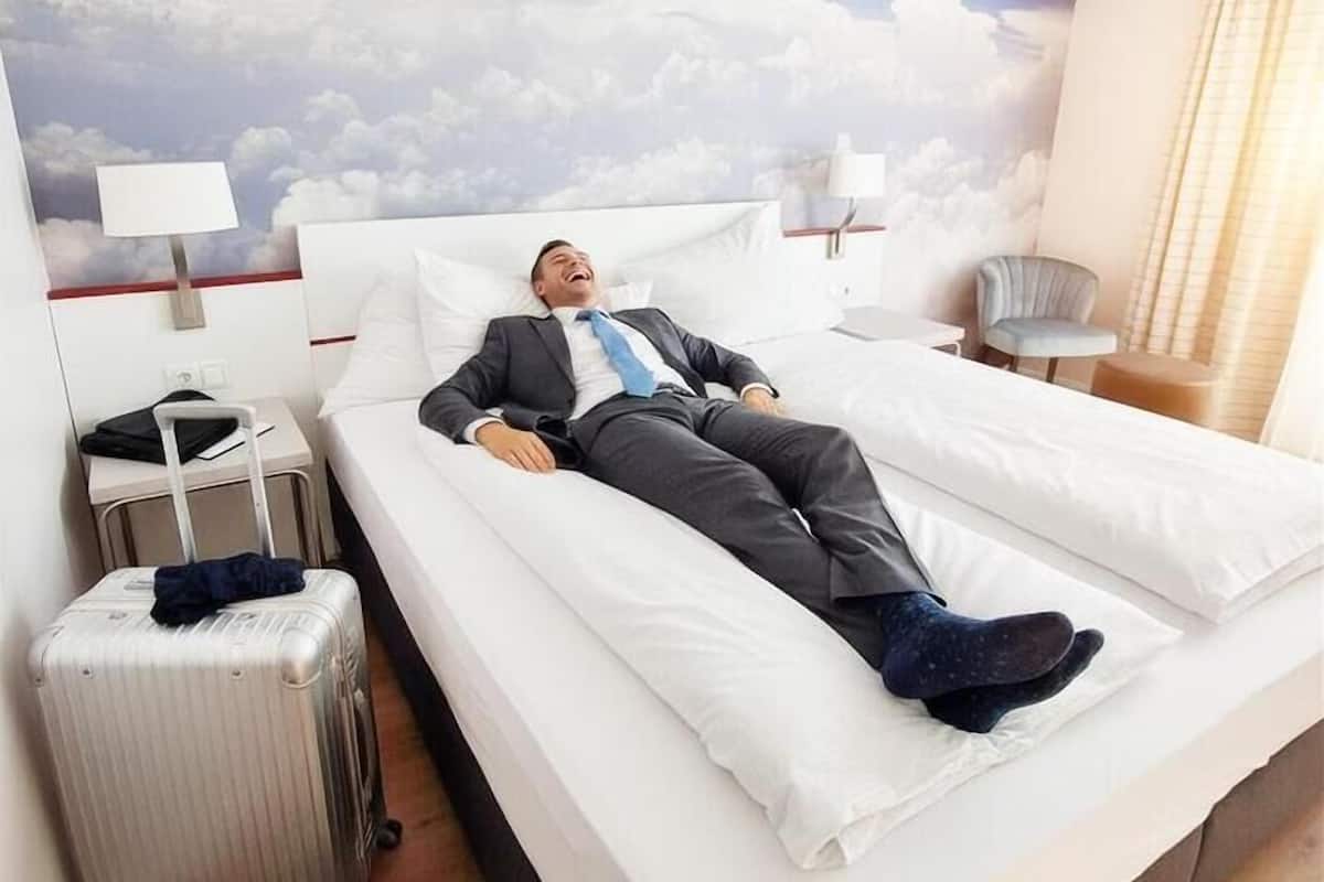 Allergitestade sängkläder, ljudisolering och strykjärn/strykbräda