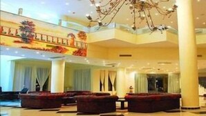 Sitteområde i lobbyen