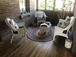 McRoberts Room | Individually decorated, individually furnished, iron/ironing board