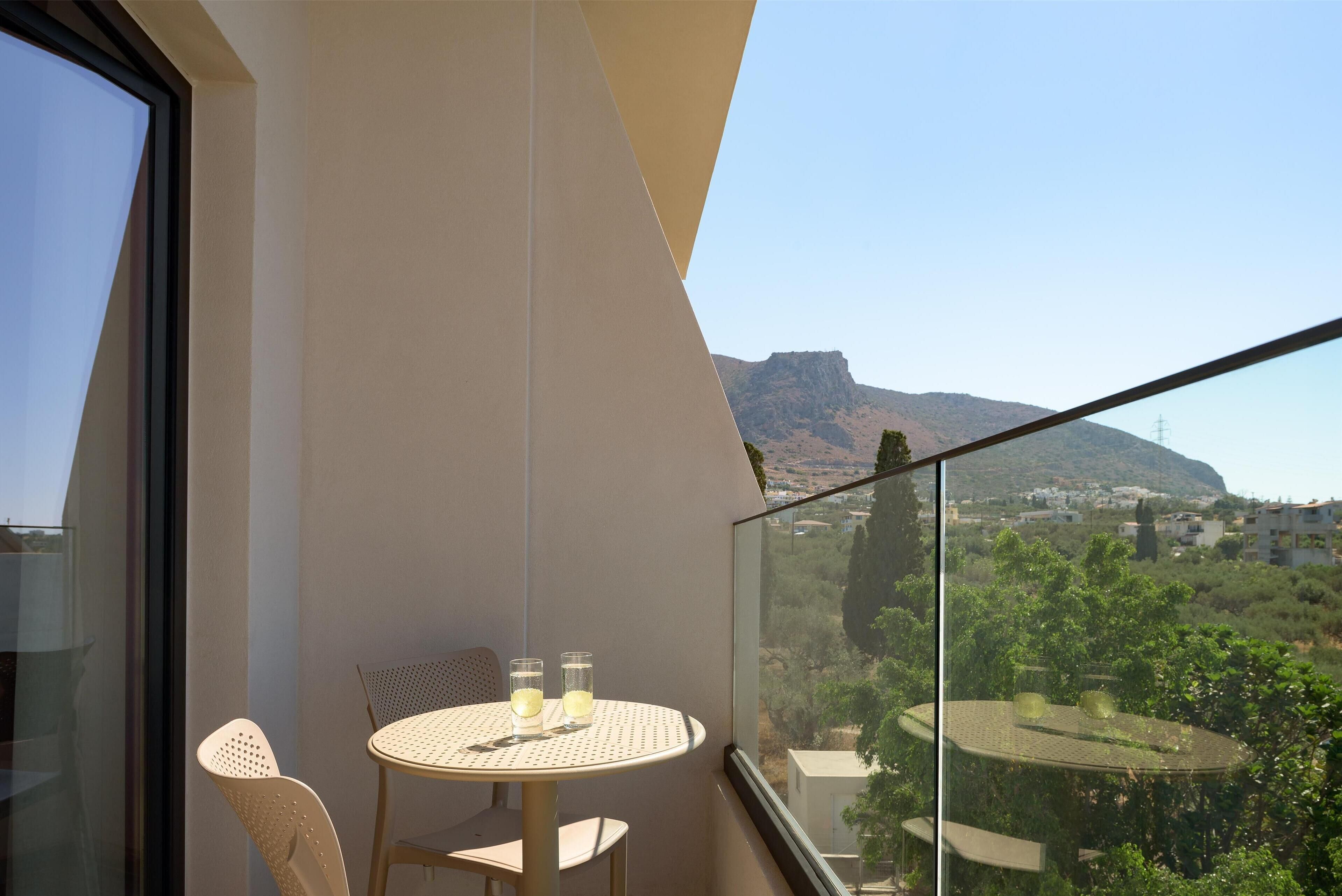 superior double or twin room with terrace | view from room