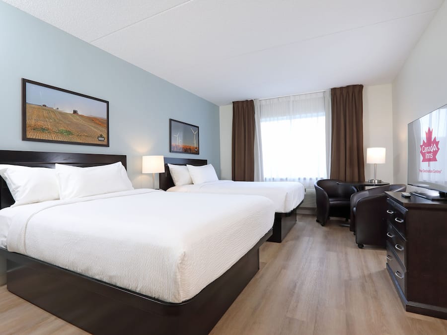 Deluxe Room, 2 Queen Beds | Premium bedding, desk, blackout drapes, soundproofing