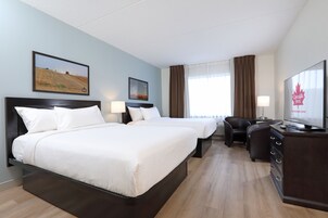 Deluxe Room, 2 Queen Beds | Premium bedding, desk, blackout drapes, soundproofing