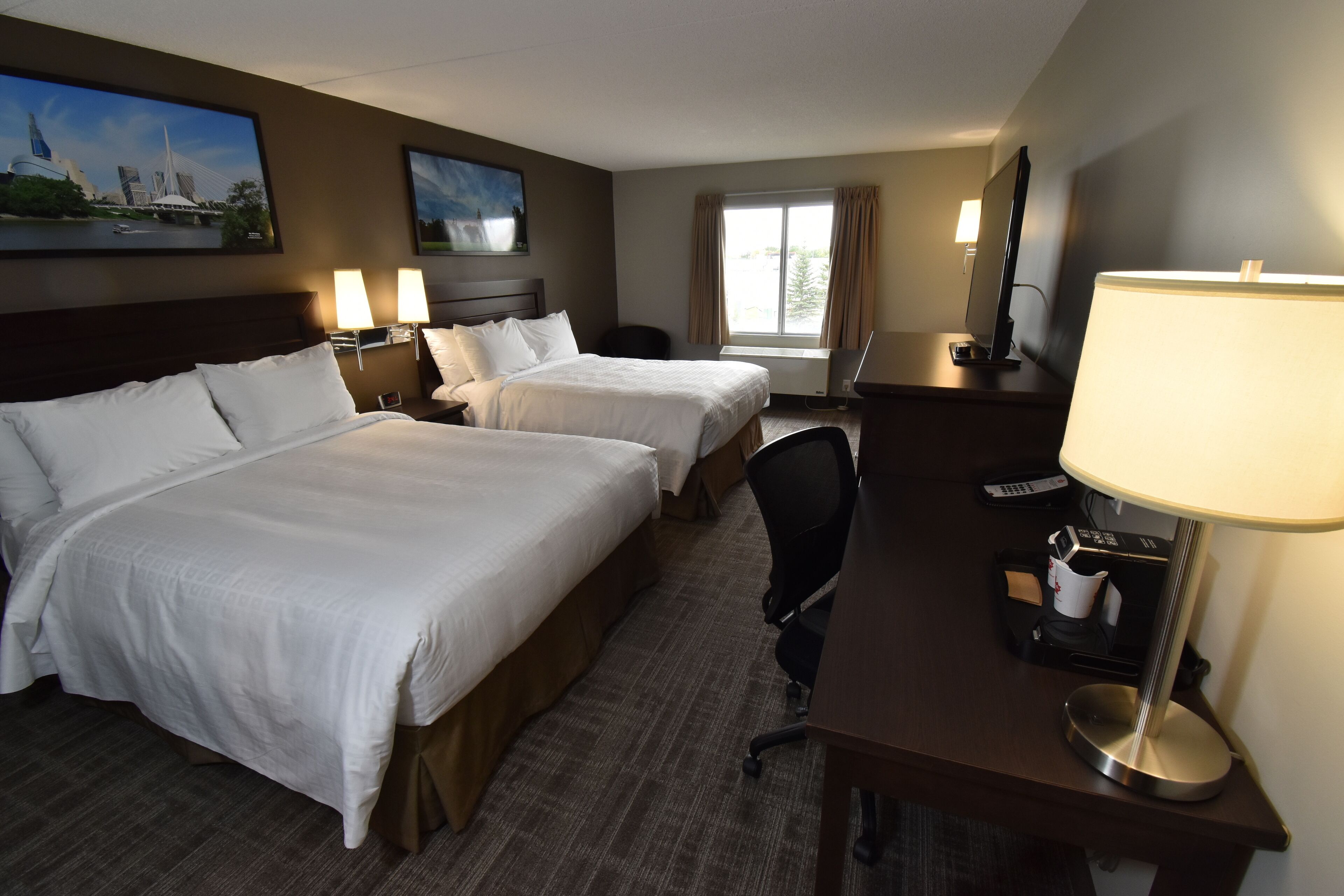 standard room, 2 queen beds | premium bedding, desk, blackout curtains, soundproofing