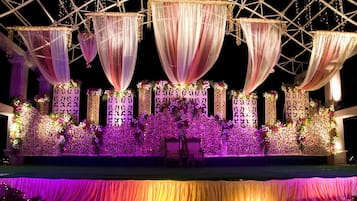 Espace mariage en plein air