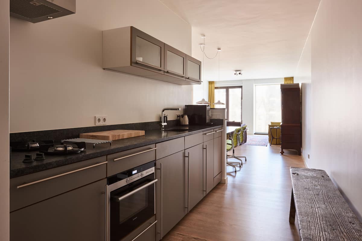 superior apartment | private kitchen | coffee/tea maker