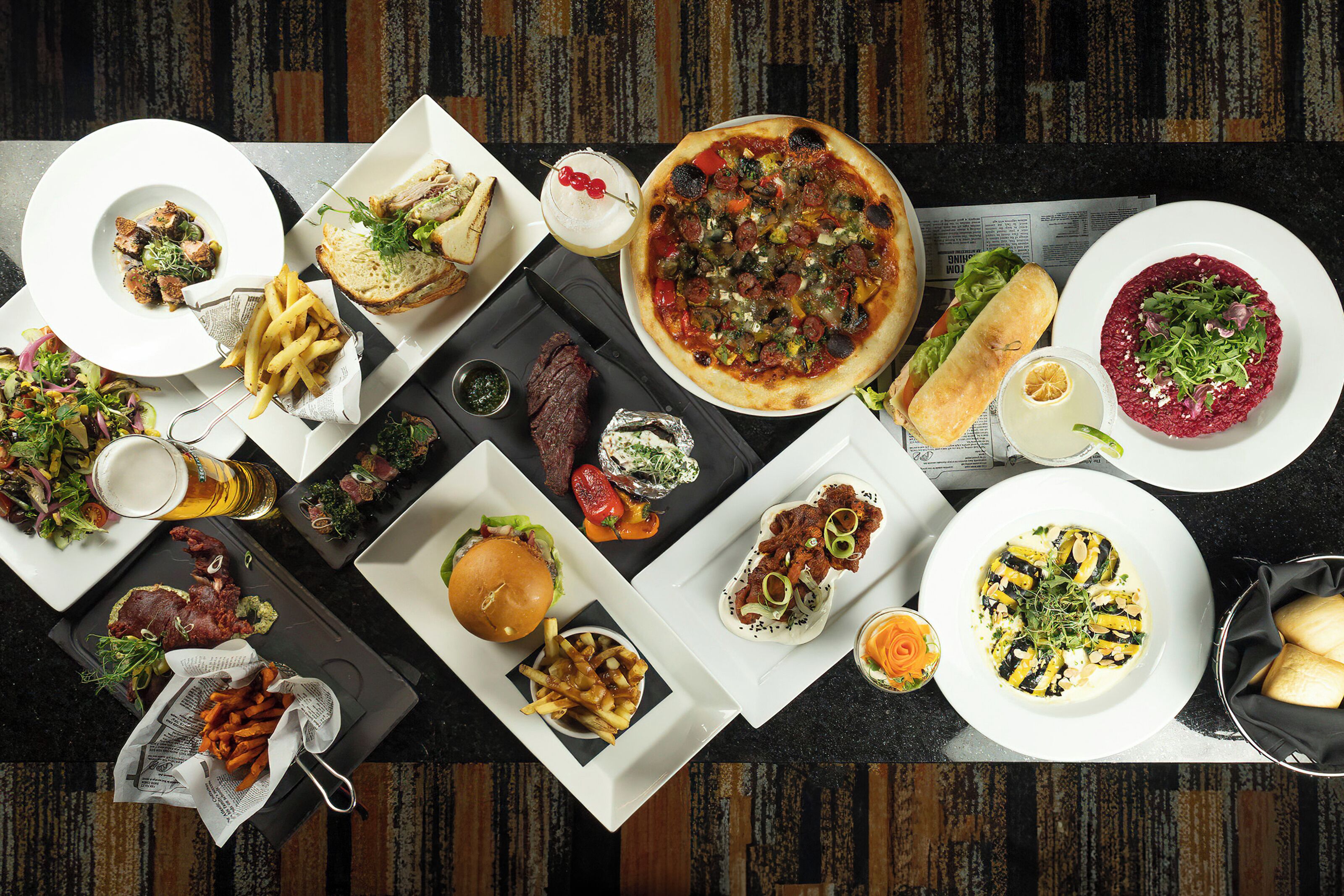 breakfast and dinner served