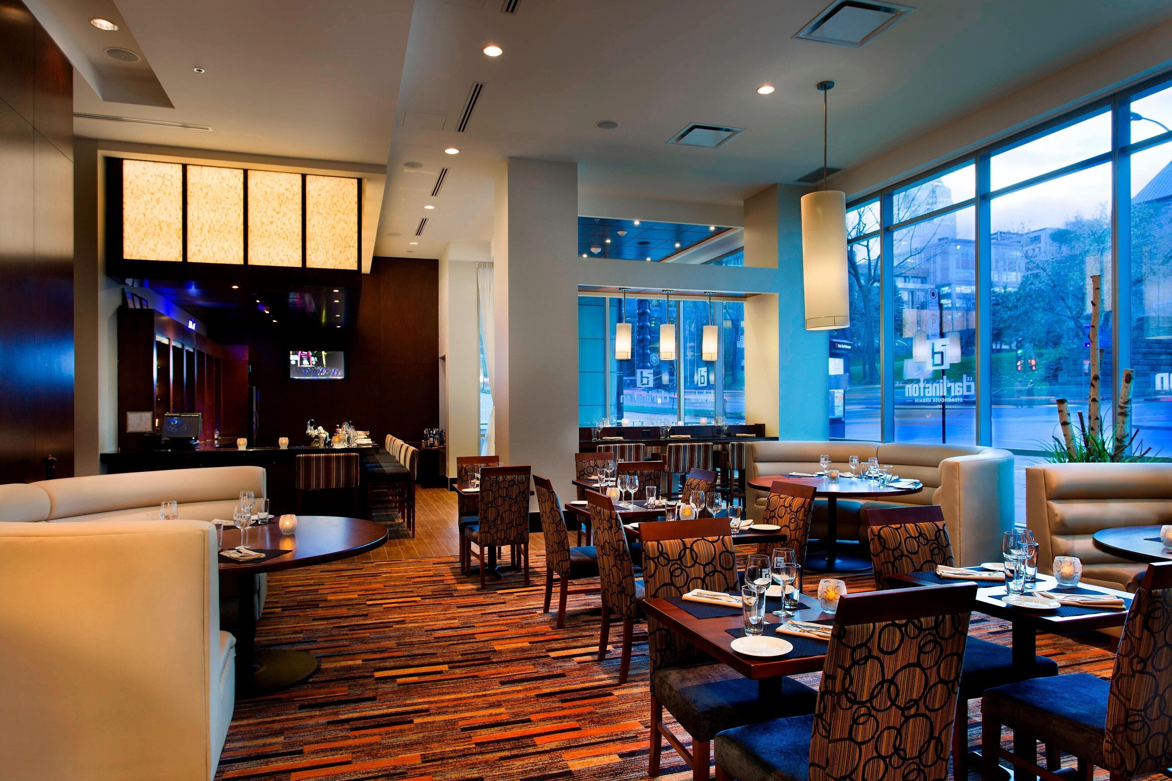 breakfast and dinner served