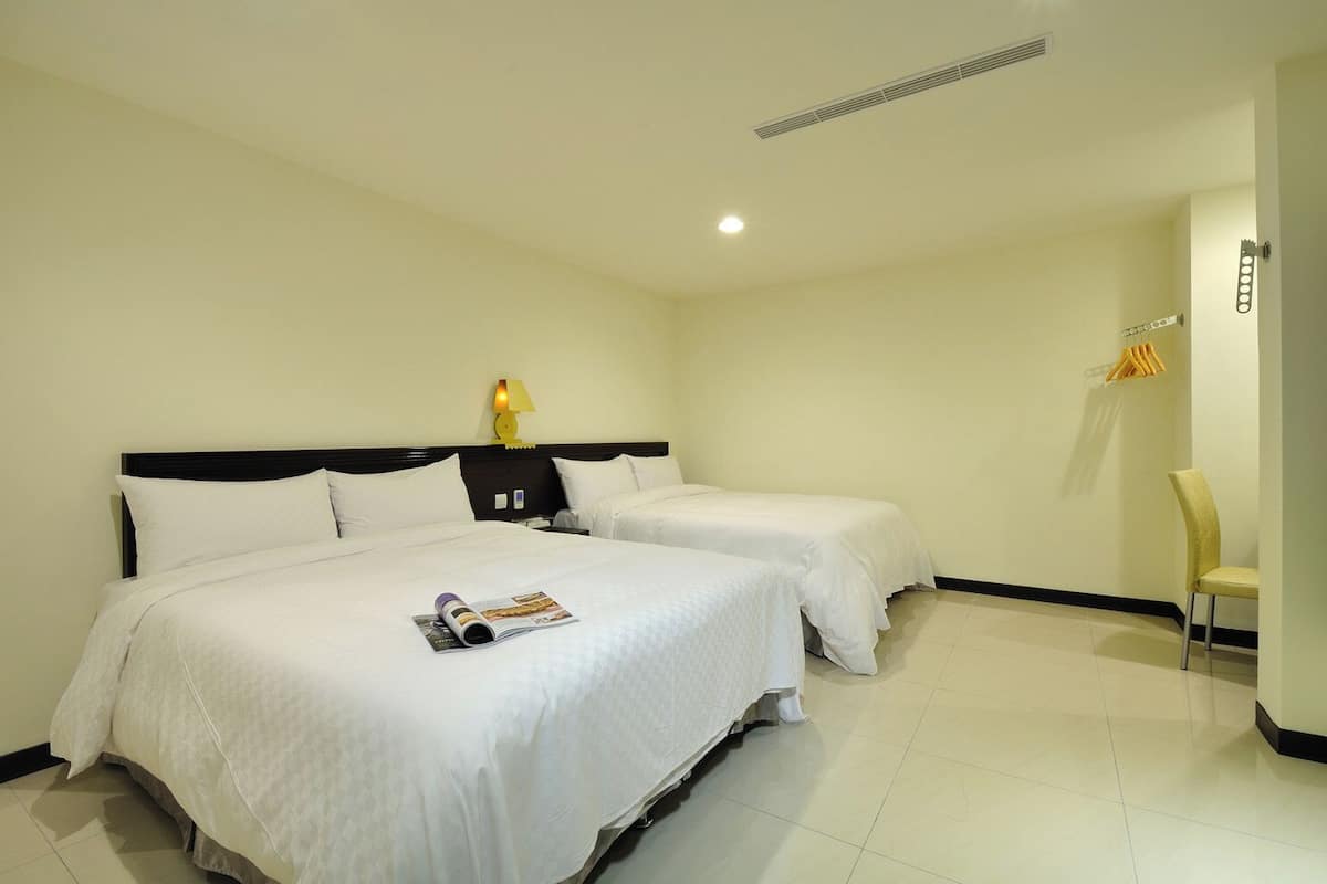 Superior Quadruple Room, 2 Double Beds | Premium bedding, down comforters, desk, free WiFi