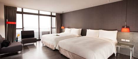 Down comforters, in-room safe, individually decorated