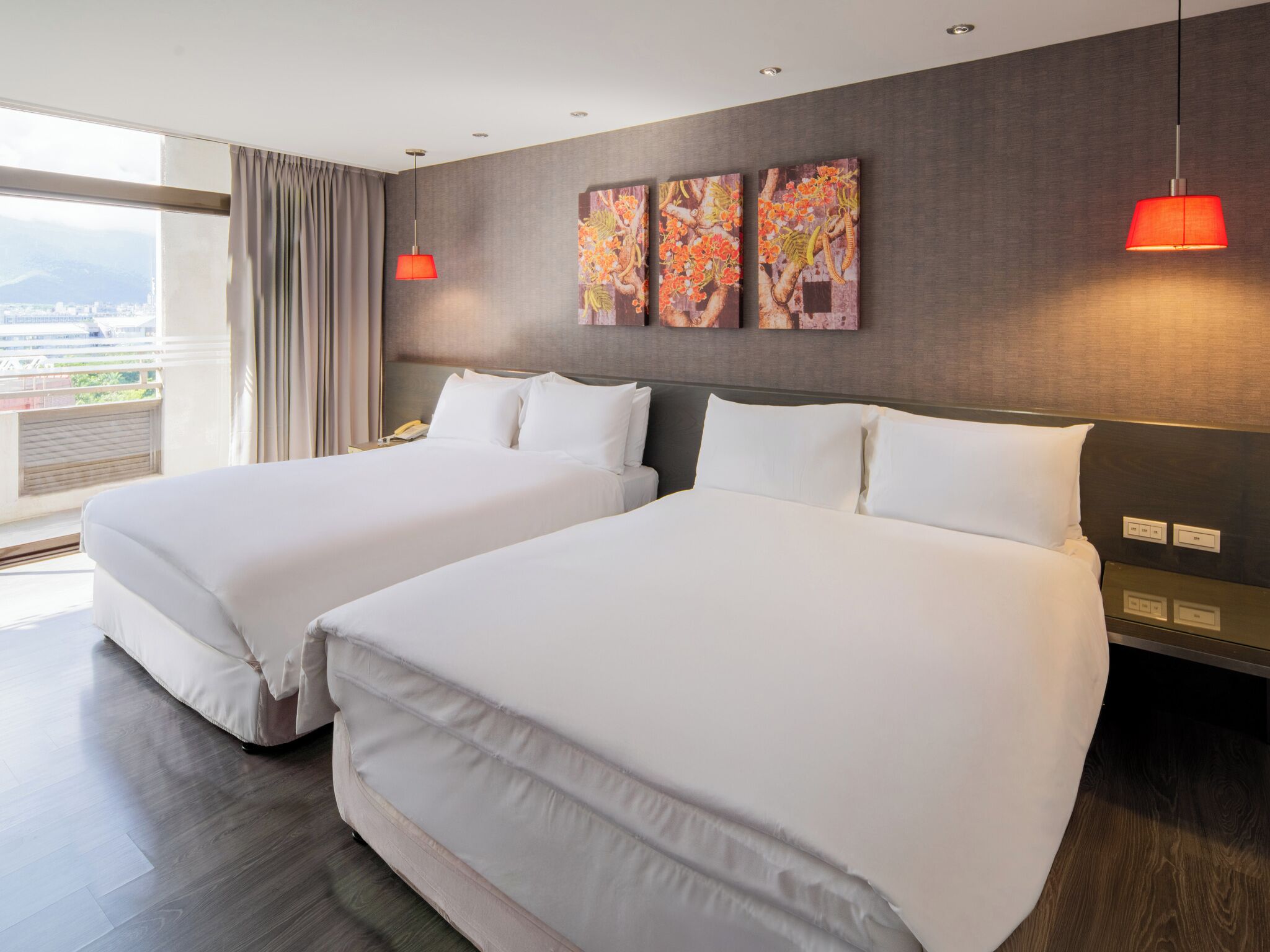 Family Quadruple Room | Down duvets, in-room safe, individually decorated