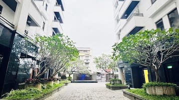 Khuôn viên nơi lưu trú