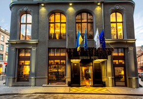 Entrada de la propiedad