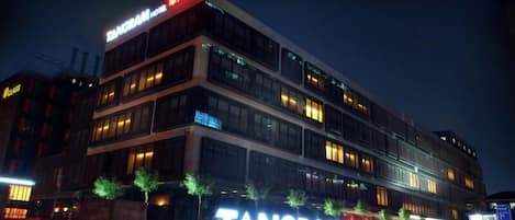 Front of property – evening/night