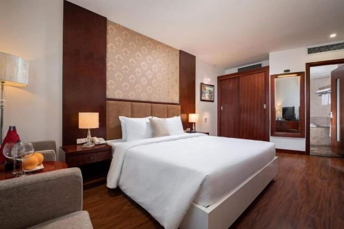 1 habitación, minibar, caja de seguridad en la habitación y escritorio