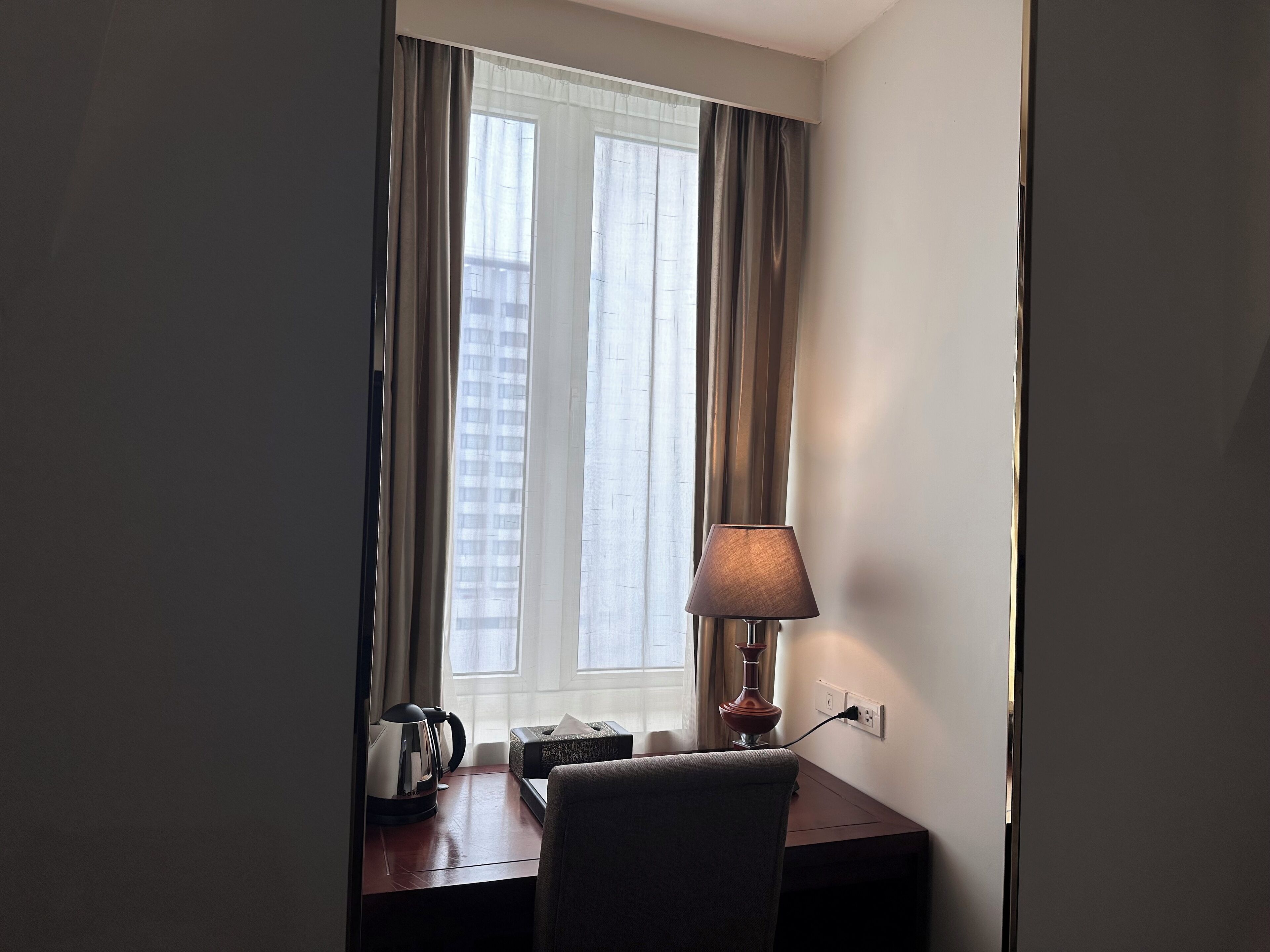 deluxe double room | city view