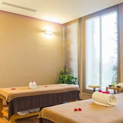 Sauna, hot springs, hydrotherapy, aromatherapy, body wraps, body scrubs