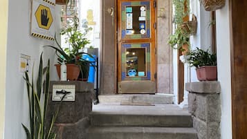 Entrada de la propiedad