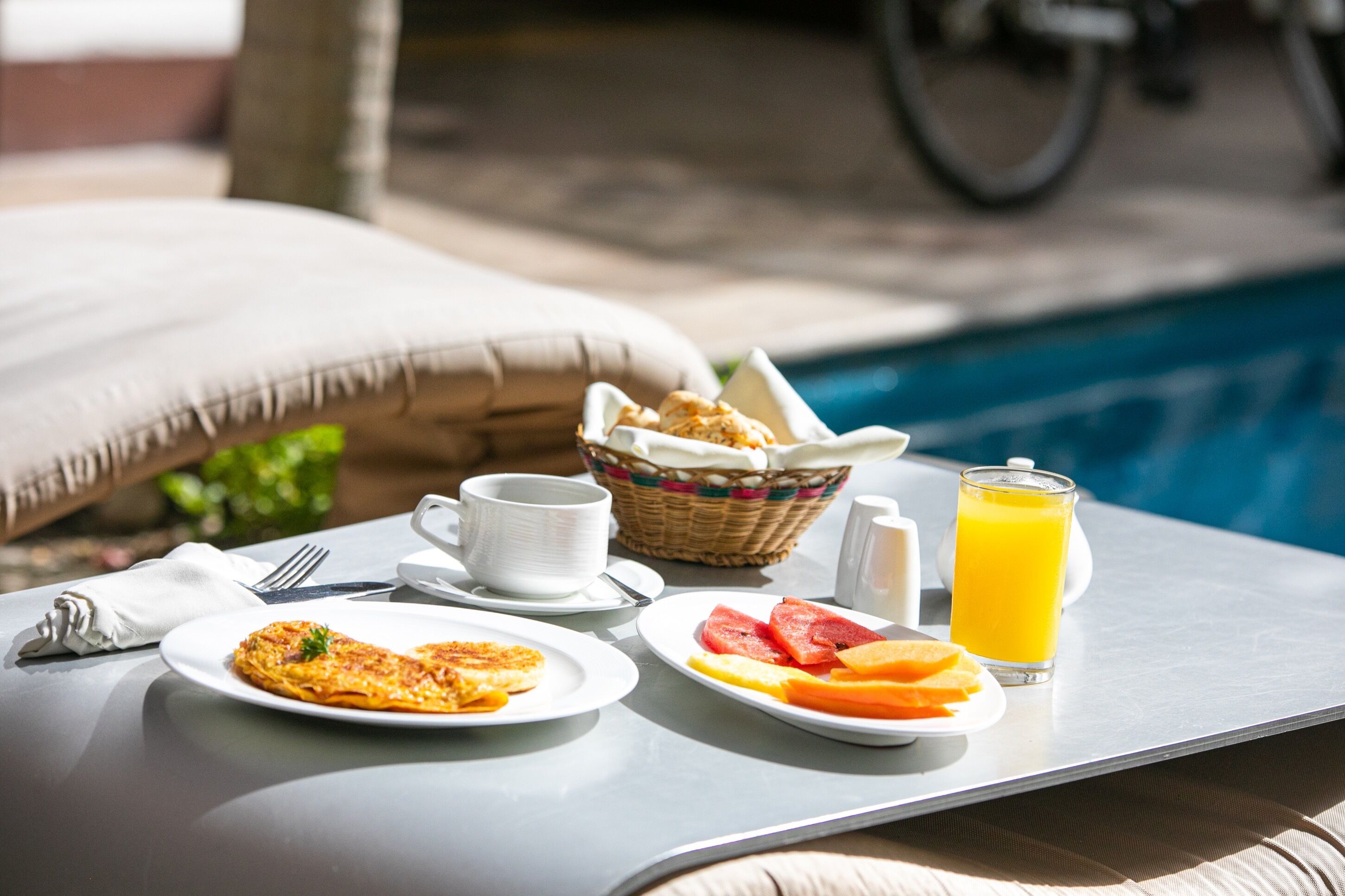 Breakfast area