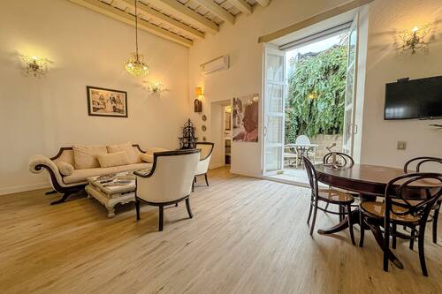 Suite presidencial, 1 habitación | Área de sala de estar