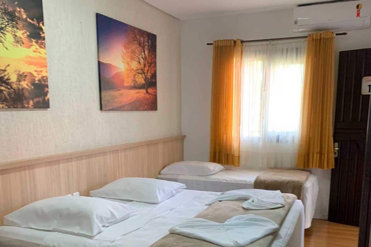 Minibar, blackout curtains, iron/ironing board, free WiFi