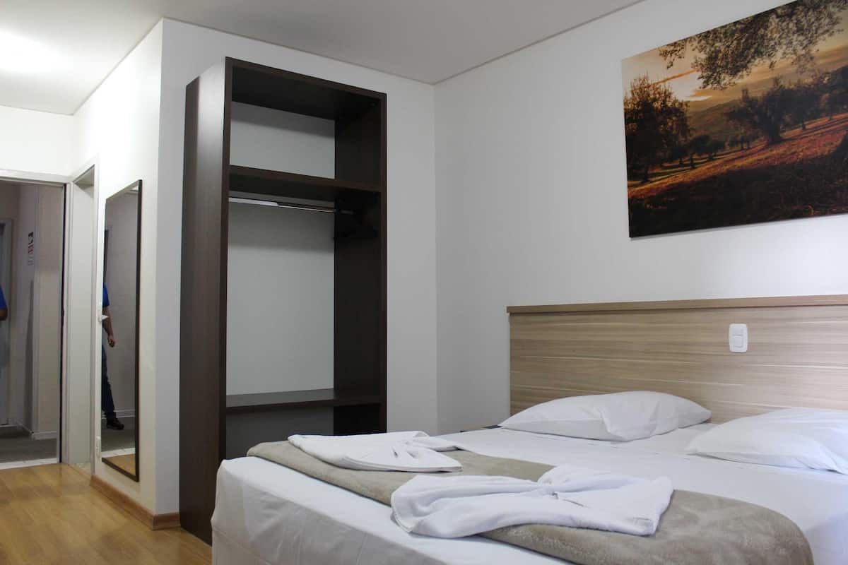 Minibar, blackout curtains, iron/ironing board, free WiFi