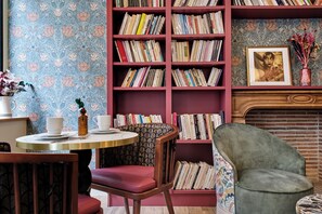 Sitteområde i lobbyen