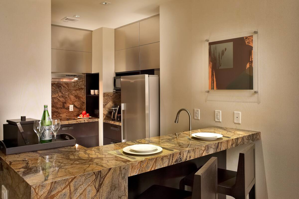 master suite  | private kitchenette | coffee/tea maker