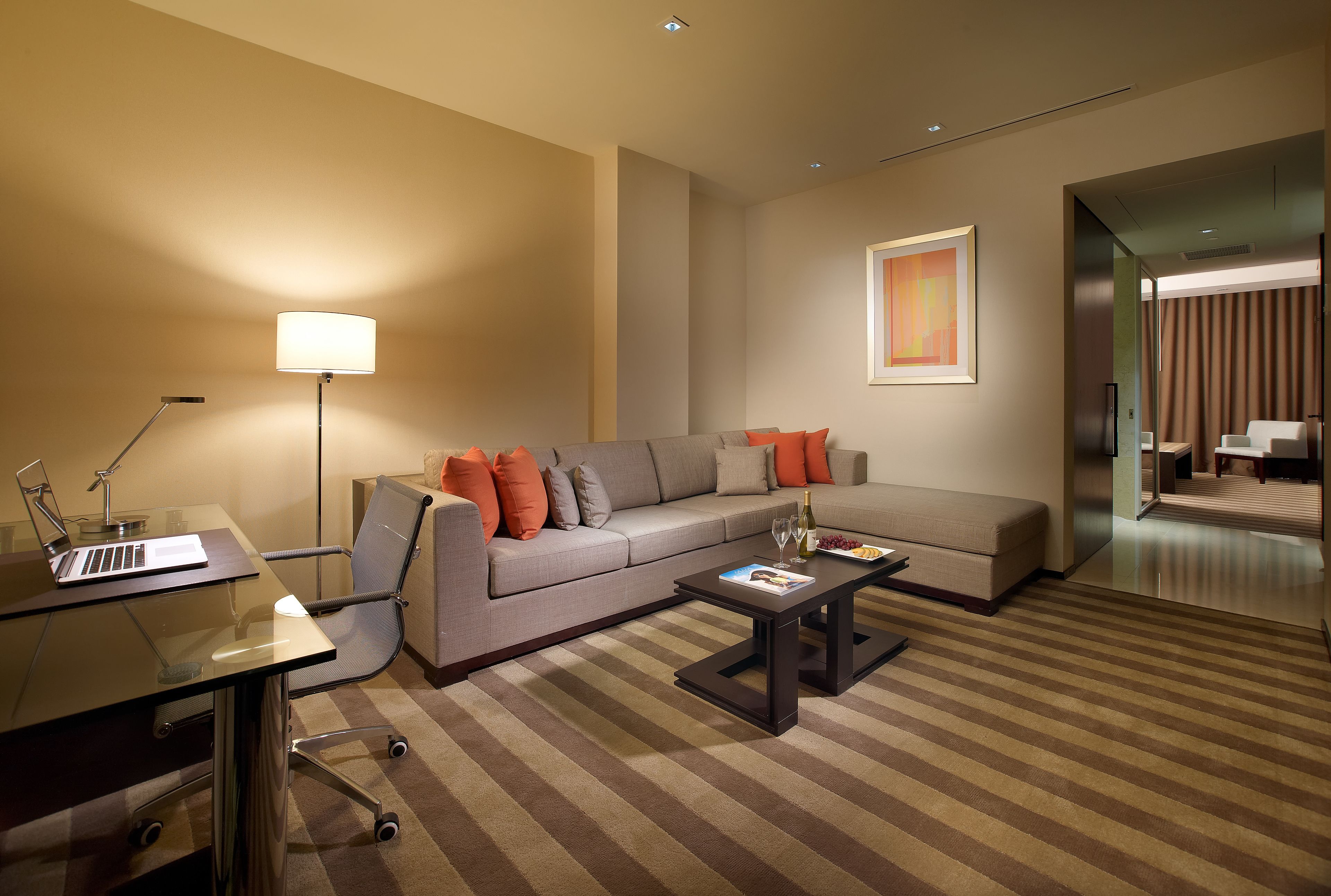 business suite  | select comfort beds, in-room safe, desk, blackout curtains